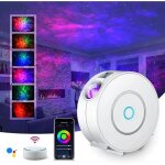 Led wifi projecteur ciel �toil�, intelligent projecteur �toil� veilleuse galaxie, gradation / contr�le ...