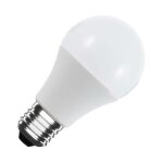 Ampoule led e27, a60, 10w, 12 / 24v ac / dc, blanc neutre