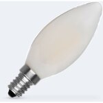 Efectoled - ampoule led e14 4w 400 lm c35 vela glass no flicker 6000k blanc froid