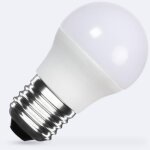 Efectoled - ampoule led 12 / 24v e27 5w 400 lm g45 no flicker 3000k blanc chaud