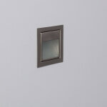Balise murale led encastrable 1. 5w larry finition acier 4000k blanc neutre