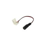 Efectoled - c�ble connexion jack femelle � connecteur rapide ruban led 12 / 24v dc monochrome