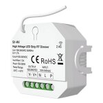 Contr�leur variateur ruban led monochrome 220 - 240v ac compatible avec bouton poussoir et t�l�commande ...