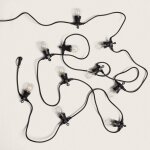 Guirlande lumineuse ext�rieure easyfit avec 10 ampoules 5, 65 m 2700k blanc chaud