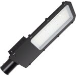Ledkia - lampadaire led 150w harlem osram noir 3000k blanc chaud