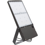 Ledkia - projecteur led 500w premium 160lm / w inventronics dimmable 1 - 10v pyros 3000k type 3 s1 130x60 ...