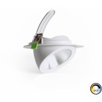 Efectoled - spot downlight led orientable rond 60w osram 120 lm / w 2 cct no flicker no flicker sélectionnable ... Efectoled - spot downlight led orientable rond 60w osram 120 lm / w 2 cct no flicker no flicker sélectionnable ...