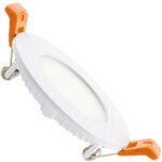 Efectoled - dalle led 3w ronde extra - plate coupe  70 mm 5000k blanc froid