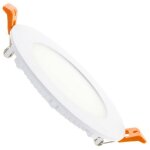 Efectoled - dalle led 6w ronde extra - plate coupe ø 110 mm 5000k blanc froid Efectoled - dalle led 6w ronde extra - plate coupe ø 110 mm 5000k blanc froid
