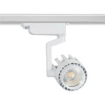 Spot led sur rail monophas� 30w dora blanc 3000k blanc chaud