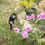 Spot led ext�rieur 10w rgb vetusta sur piquet rgb