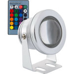 Spot led ext�rieur 7w fixation au sol rgb 12v dc