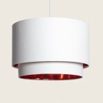 Iluzzia - suspension tissu bello duo reflejo blanc