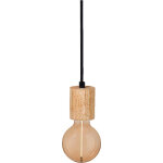 Ledvance - suspension vintage 1906 cylindre e27, bois