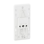 Prise de courant - 2p + t - rasoir - blanc - legrand c�liane cm0135