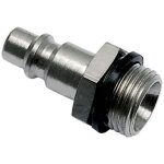 Legris - raccord rapide pneumatique filetage vers m�le g 1 / 4 m�le 1 / 4 iso b8 en acier ( prix pour ...