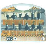 Coffret 12 mèches de défonceuse queue 6mm - 416. 700. 12 - leman Coffret 12 mèches de défonceuse queue 6mm - 416. 700. 12 - leman