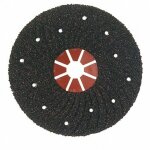 Disque semi rigide plat 125 grain 24 carbure silicium leman