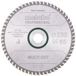 Leman - lame de scie circulaire multi cut m�tal - bois, 230x2. 6x30mm wz metabo
