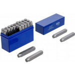 Lettres a frapper pro 8 mm - 27 pcs