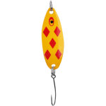 Leurres pour truite, cuillers tournantes et leurres � dandiner, 3. 5g / 3. 4cm (carr� orange) pour p�che ...