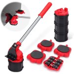 Leve meubles lourds, deplace meubles kit d'outils grands et petits sans effort, souleve meuble avec 4 ...