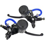 Levier d'embrayage de frein de moto, 22mm 7 / 8 ''universel moto frein droit pompe d'embrayage matre ...