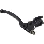Levier embrayage moto noir - levier de frein d'embrayage en aluminium pour guidon 22mm 7 / 8 pouces - ...