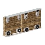 Systeme coulissant pour porte de placard