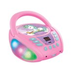 Lexibook - lecteur cd portable bluetooth licorne avec effets lumineux et usb Lexibook - lecteur cd portable bluetooth licorne avec effets lumineux et usb