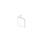 Lg - facade de porte argent pour lave vaisselle acq76172920