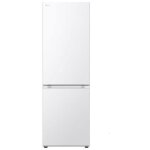 Lg - rfrigrateur combin 186cm 344l ventil blanc gbv3100esw
