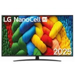 Lg - tv led nanocell 2025 55nano81a6a 139cm 4k hdr10 60hz couleurs pures webos 25