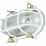 Licht - erlebnisse - applique ext�rieure laiton v�ritable ip64 blanc e27 maritime applique murale terrasse ...