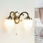 Licht - erlebnisse - applique murale avec interrupteur art nouveau en bronze