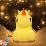 Licorne lampe veilleuse pour enfant veilleuse pour b�b� avec changement de couleur & dimmable portable ...