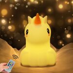 Licorne lampe veilleuse pour enfant veilleuse pour bébé avec changement de couleur & dimmable portable ... Licorne lampe veilleuse pour enfant veilleuse pour bébé avec changement de couleur & dimmable portable ...