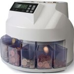 Liderpapel - safescan 1250 - compteuse et trieuse de pièces en euros Liderpapel - safescan 1250 - compteuse et trieuse de pièces en euros
