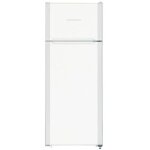 Liebherr cte 2531 r�frig�rateur combin� blanc 234 litres