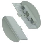 Liebherr - poign�e de porte � d�pression blanche (7042614, 704261400) r�frig�rateur, cong�lateur