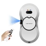 Robot laveur vitre electrique liectroux hcr - 10, pulv�risation d'eau ultrasonique, routage ai, moteur ...