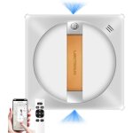 Robot laveur de vitres liectroux yw710, pulvrisation d'eau  2 voies, moteur sans balais, contrle de ...