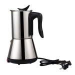 Lifcausal - cafetire expresso / moka lectrique en acier inoxydable, cafetire facile  utiliser et ...