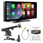 Lecteur mp5 bluetooth voiture 9, 3 pouces Écran hd sans fil avec radio fm, compatible carplay et android ... Lecteur mp5 bluetooth voiture 9, 3 pouces Écran hd sans fil avec radio fm, compatible carplay et android ...