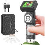 Lifcausal - microscope numérique portable 500x avec Écran lcd 2 pouces 8 leds réglables et connexion ... Lifcausal - microscope numérique portable 500x avec Écran lcd 2 pouces 8 leds réglables et connexion ...