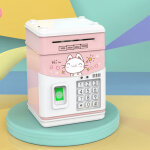 Tirelire électronique mini atm avec mot de passe, tirelire à empreintes digitales simulées pour pièces ... Tirelire électronique mini atm avec mot de passe, tirelire à empreintes digitales simulées pour pièces ...