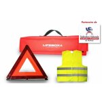 Pack auto premium 1 gilets jaune de sécurité, 1 triangle de sécurité et une housse de transport Pack auto premium 1 gilets jaune de sécurité, 1 triangle de sécurité et une housse de transport