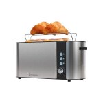 [jamais utilise] kitchenbrothers kitchenbrothers grille - pain - 6 niveaux de chaleur - 1520w - inox ...