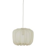 Light&living - suspension - plumeria - beige blanc - textile -