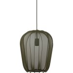 Light & living - suspension - plumeria - vert - textile - � 34cm